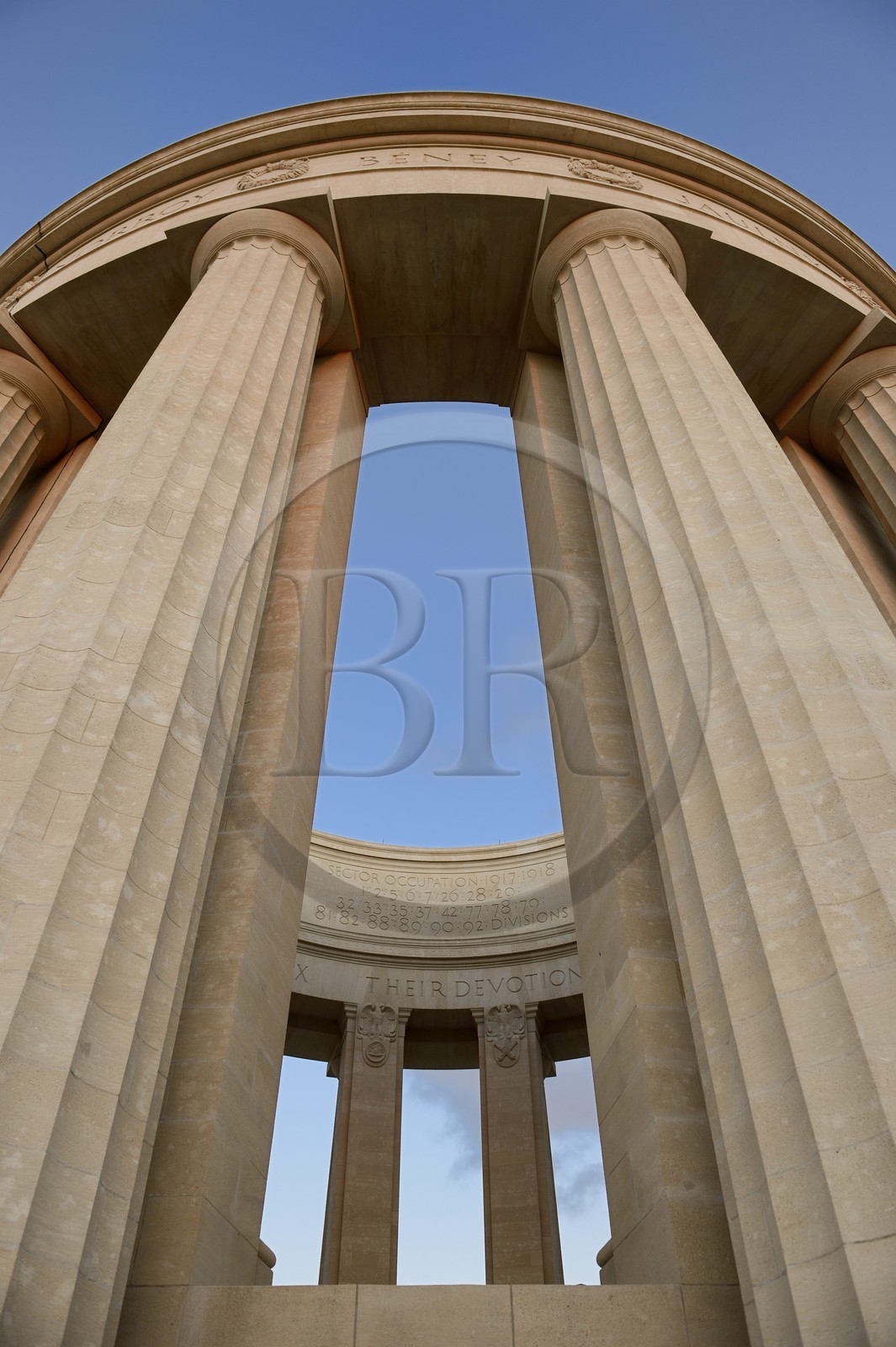 France, Meuse (55), Parc régional de Lorraine, Cotes de Meuse, Monument américain de la Butte de Montsec commémorant les offensives menées par l'armée américaine sur le saillant de Saint-Mihiel lors de la Première Guerre mondiale