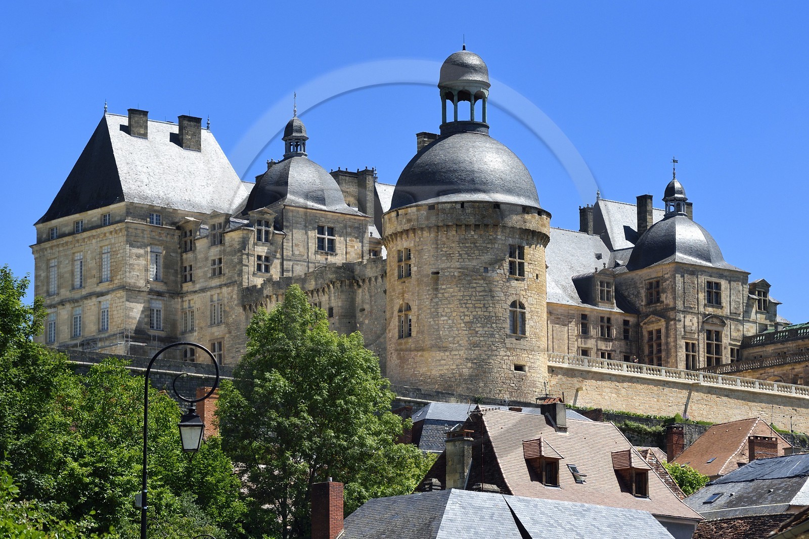 France, Dordogne (24), Périgord Noir, chateau de Hautefort