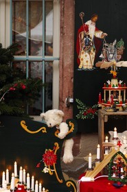 France, Haut Rhin (68), Colmar, decoration de Noel