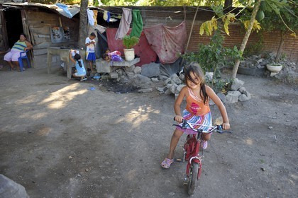 Nicaragua, Granada, quartier populaire dans le bas de la calle El Caimito