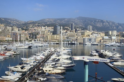 Principauté de Monaco, Monaco, port Hercule