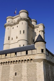 France, Val-de-Marne (94), Vincennes, le château de Vincennes, le donjon