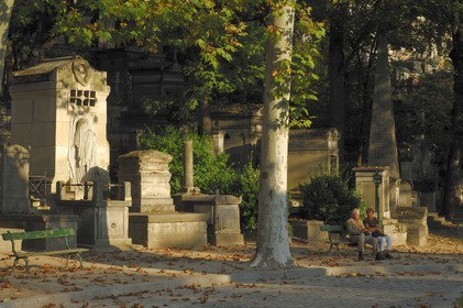 France, Paris (75), cimetière du Père-Lachaise