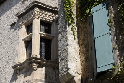 France, Aude (11), village de Caunes-Minervois, l'Hôtel Sicard (14è s.)