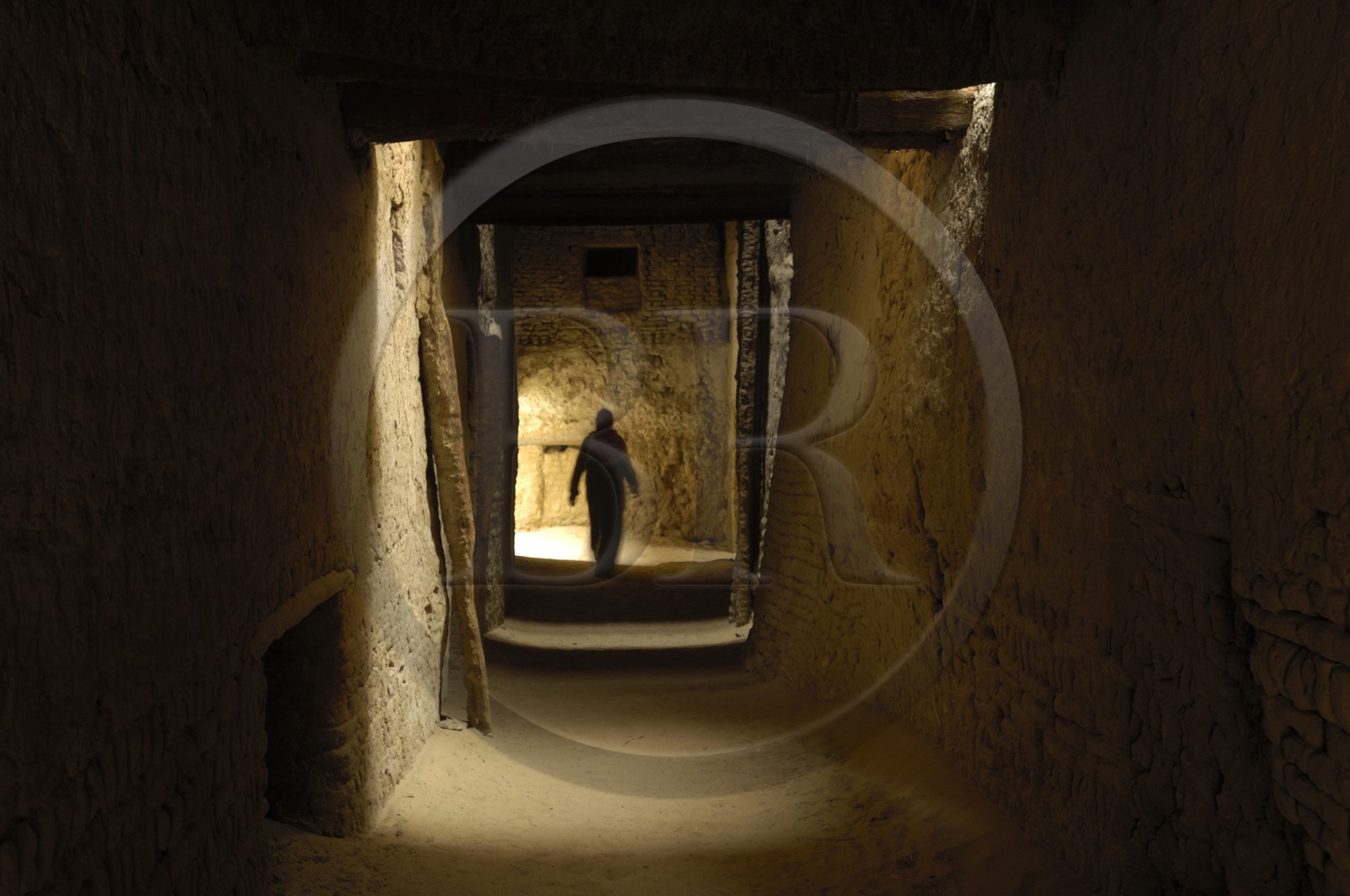 Egypte, Haute Egypte, désert libyque, oasis de Dakhla, vieux village de Al-Qasr