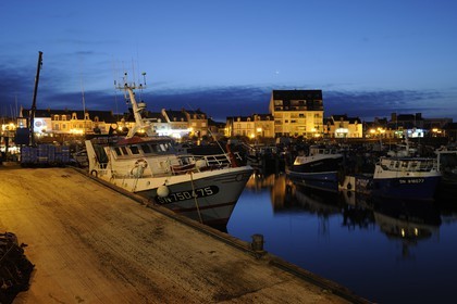 France, Loire-Atlantique (44),  port de La Turballe