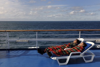 Islande, vers le Détroit du Danemark, croisière à bord du bateau de croisière le Princess Danae