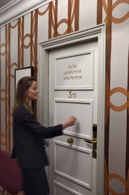 France, Calvados (14), Pays d'Auge, Deauville, l'Hotel Normandy Barriere, la Suite Un Homme Une Femme en hommage au film et à son réalisateur Claude Lelouch