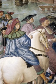 Italie, Toscane, Sienne, Duomo, Bibliothèque Piccolomini (Pie II)