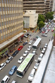 Afrique du Sud, province de Gauteng, Johannesburg, quartier de Braamfontein, De Korte street