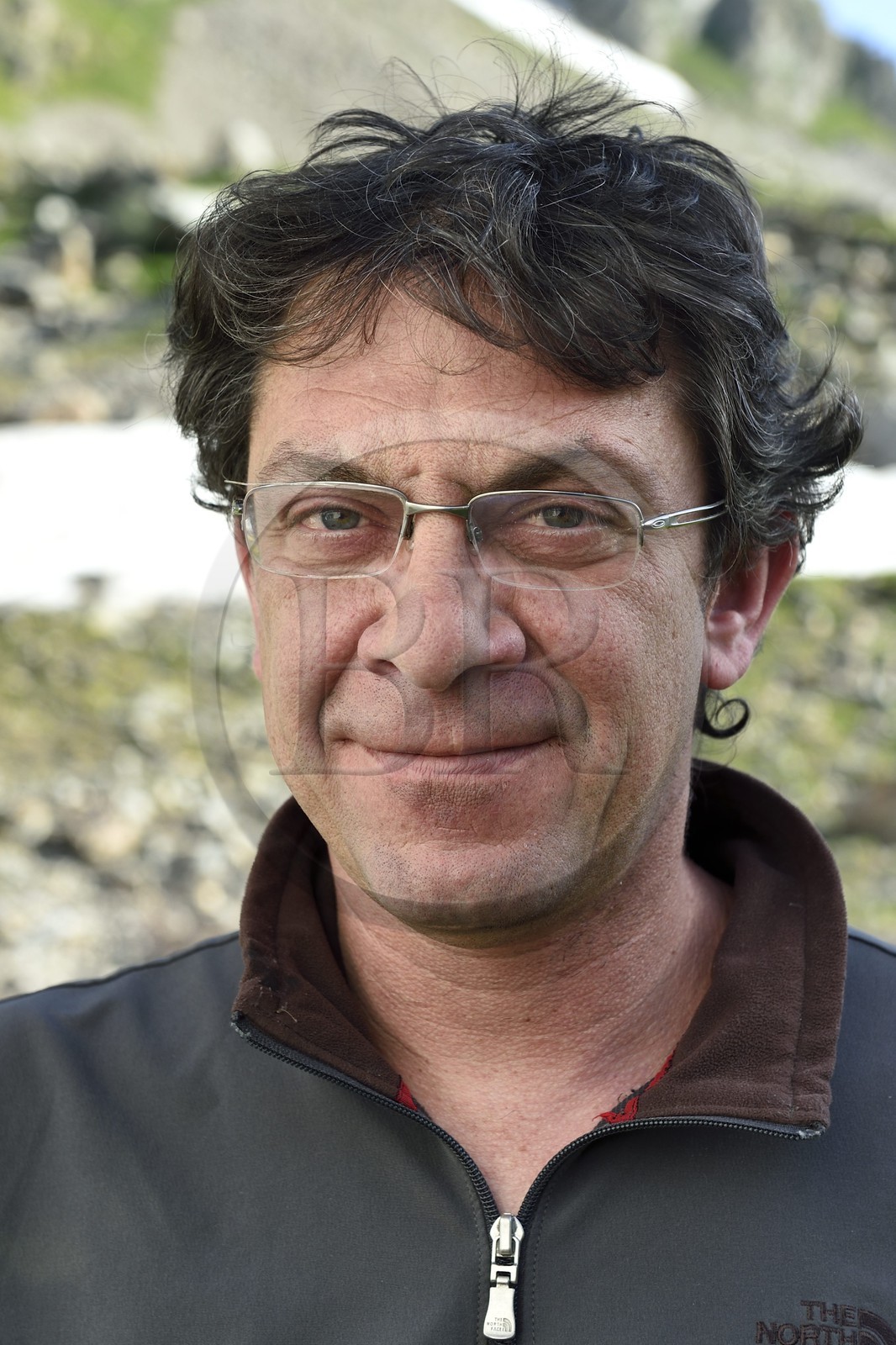 France, Alpes-Maritimes (06), parc national du Mercantour, Haute-Vésubie, Patrick Miraillet, le gardien du refuge de la Madone de Fenestre