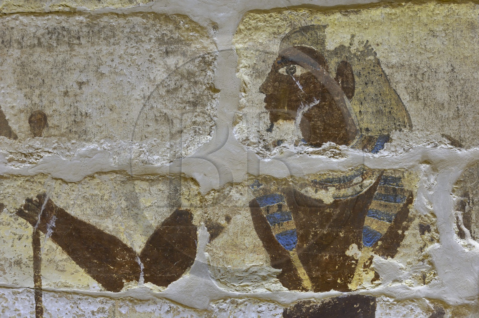 Egypte, désert libyque, oasis de Dakhla, la nécropole de Qila el-Dabba, le Mastaba de Khentika