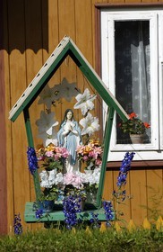 Pologne, Précarpates, la Vierge Marie protectrice du foyer