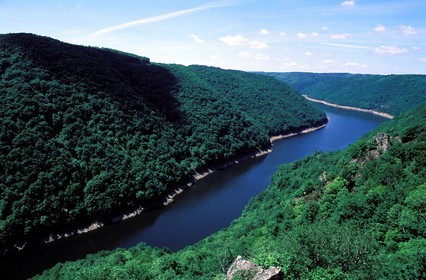 France, Corrèze (19), la rivière Dordogne