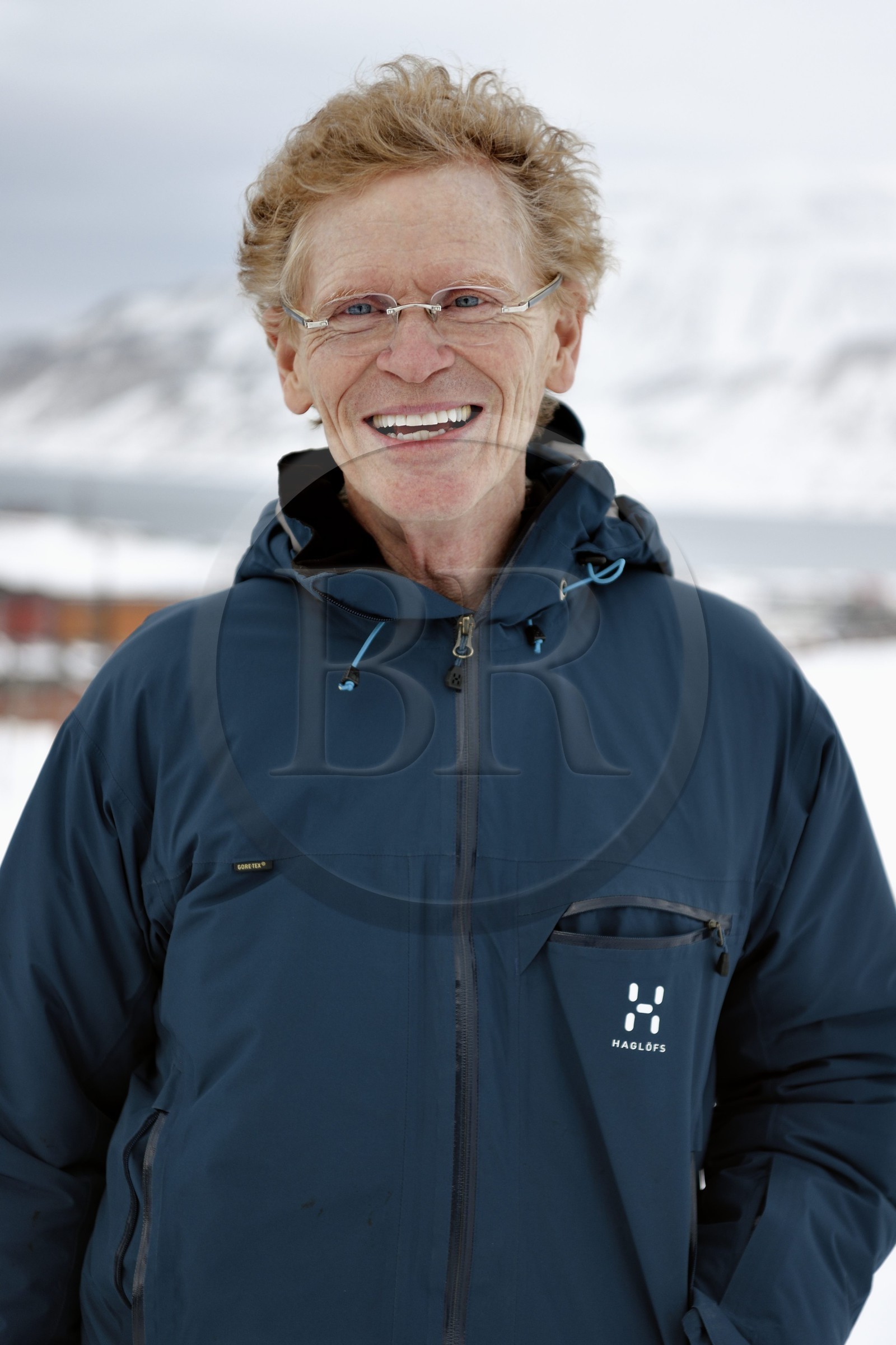 Norvège, Svalbard, Spitzberg, Longyearbyen, Cary Fowler à l'initiative du projet Global Crop Diversity Trust et de la Réserve mondiale de semences du Svalbard (banque de graines du Global Seed Vault)