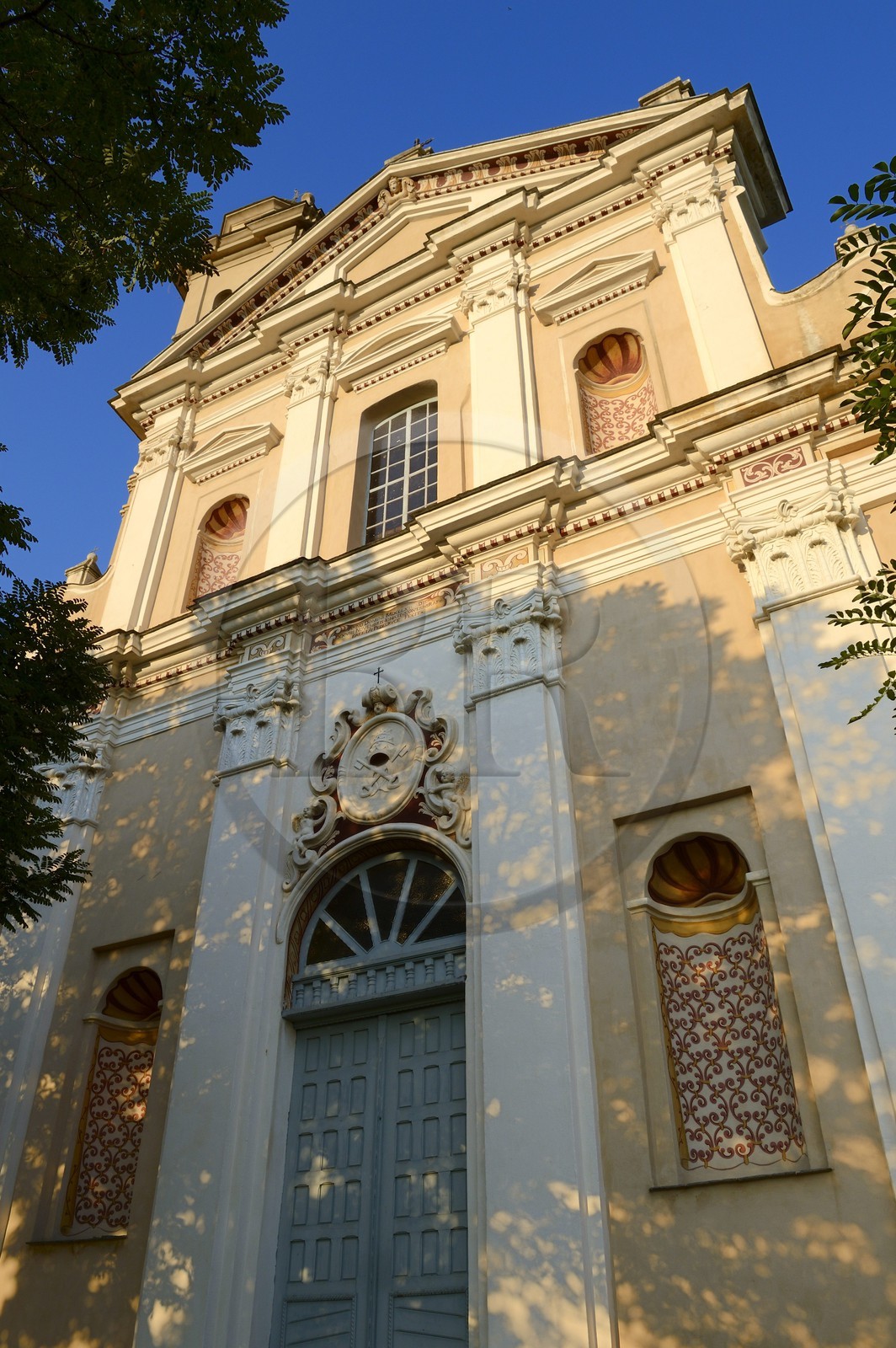 France, Haute-Corse (2B), Castagniccia, Piedicroce, l’église Saint-Pierre-et-Saint-Paul