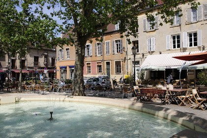 France, Côte d'Or (21), Dijon, place Emile Zola