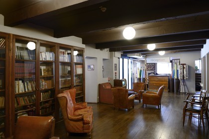 France, Rhône (69), Lyon, le Collège hotel, lobby