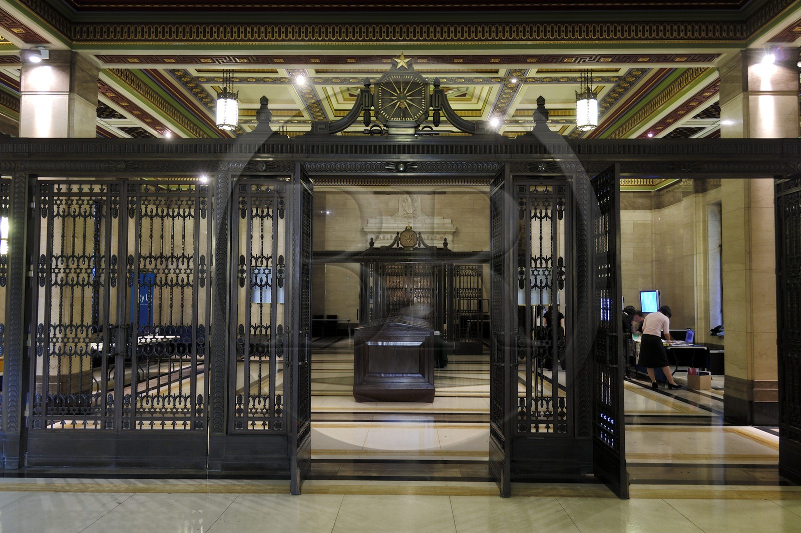 Royaume-Uni, Londres, Grande Loge d'Angleterre, un hall de la Grande Loge d'Angleterre