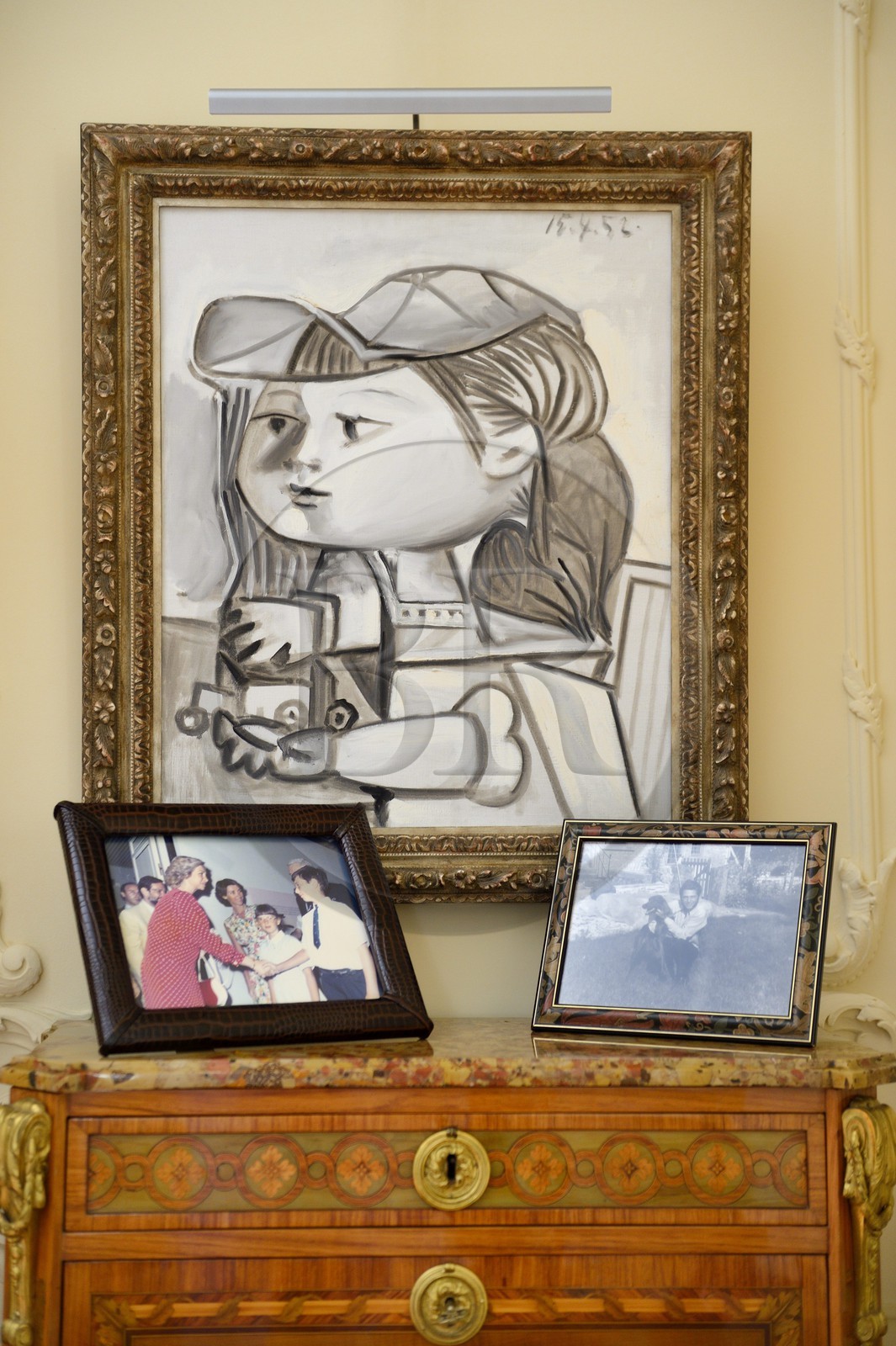 France, Alpes-Maritimes (06), Cannes, la villa La Californie où vécu Pablo Picasso, aujourd'hui renommé le Pavillon de Flore par Marina Picasso