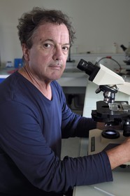 France, Var (83), Ile des Embiez, Jean-Luc Bonnefont, directeur de recherche à l'institut océanographique Paul Ricard