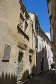 France, Bouches-du-Rhône (13), Parc Naturel Régional des Alpilles, Saint-Rémy-de-Provence, maison natale de Nostradamus rue Hoche