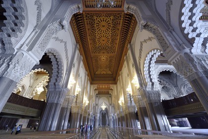 Maroc, Casablanca, Grande Mosquée Hassan II