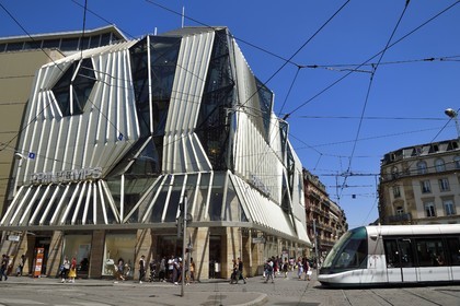 France, Bas-Rhin (67), Strasbourg, le grand magasin Printemps modernisé place de l'Homme de Fer