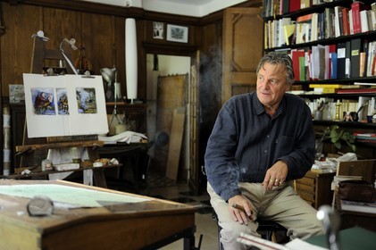 France, Eure (27), Marcilly sur Eure, Gérard Garouste