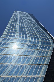 France, Bouches-du-Rhône (13), Marseille, Zone Euroméditerranée, Grand Port Maritime, quartier des Docks, tour CMA CGM de l'architecte Zaha Hadid