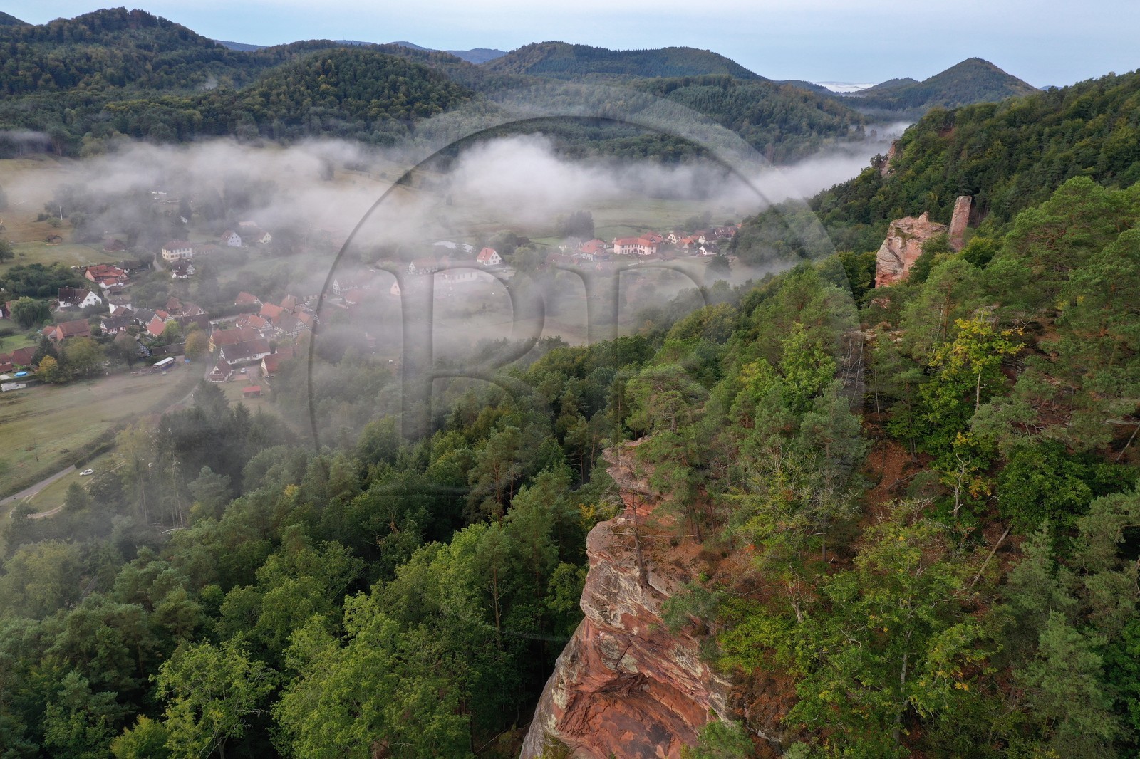 France, Bas-Rhin (67), Parc naturel r