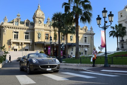 Principauté de Monaco, Monaco, Monte-Carlo, Société des Bains de Mer de Monaco, place du casino, le casino, Mention obligatoire : Société des Bains de Mer de Monaco