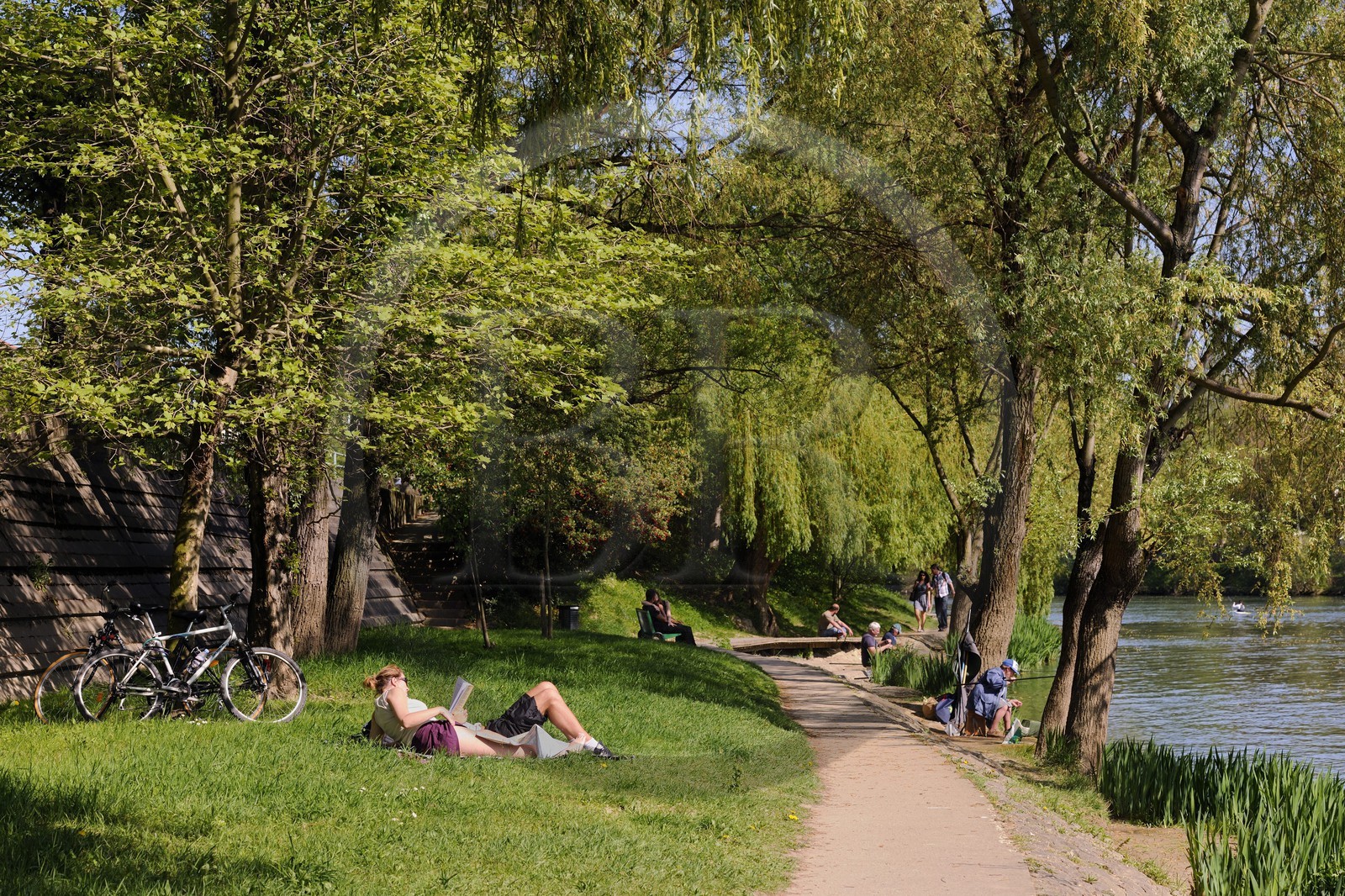 France, Val-de-Marne (94), les bords de Marne à Champigny-sur-Marne