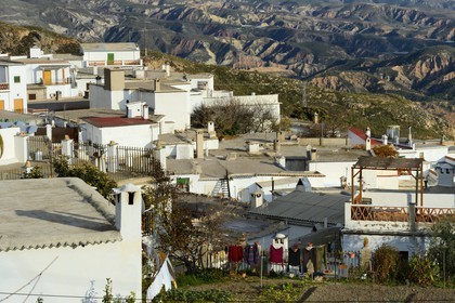Espagne, Andalousie, province de Grenade, village de Yegen dans la region des Alpujarras, domicile de l'écrivain britannique Gerald Brenan dans les années 1920