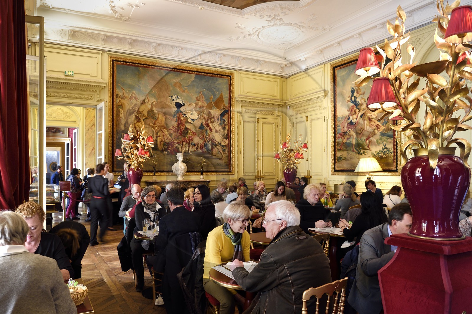 France, Paris (75), musée Jacquemart-André, le Café