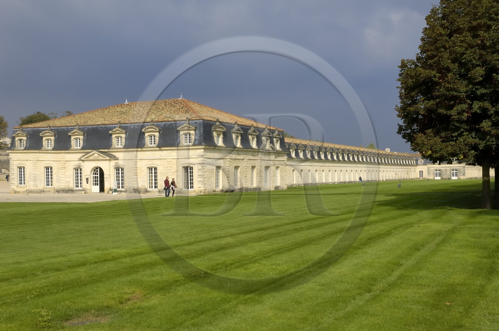 France, Charente-Maritime (17), Rochefort, le quartier de l'Arsenal, la Corderie Royale