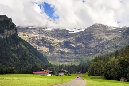 Suisse, Canton de Vaud, Ormont-Dessus, la montagne des Diablerets