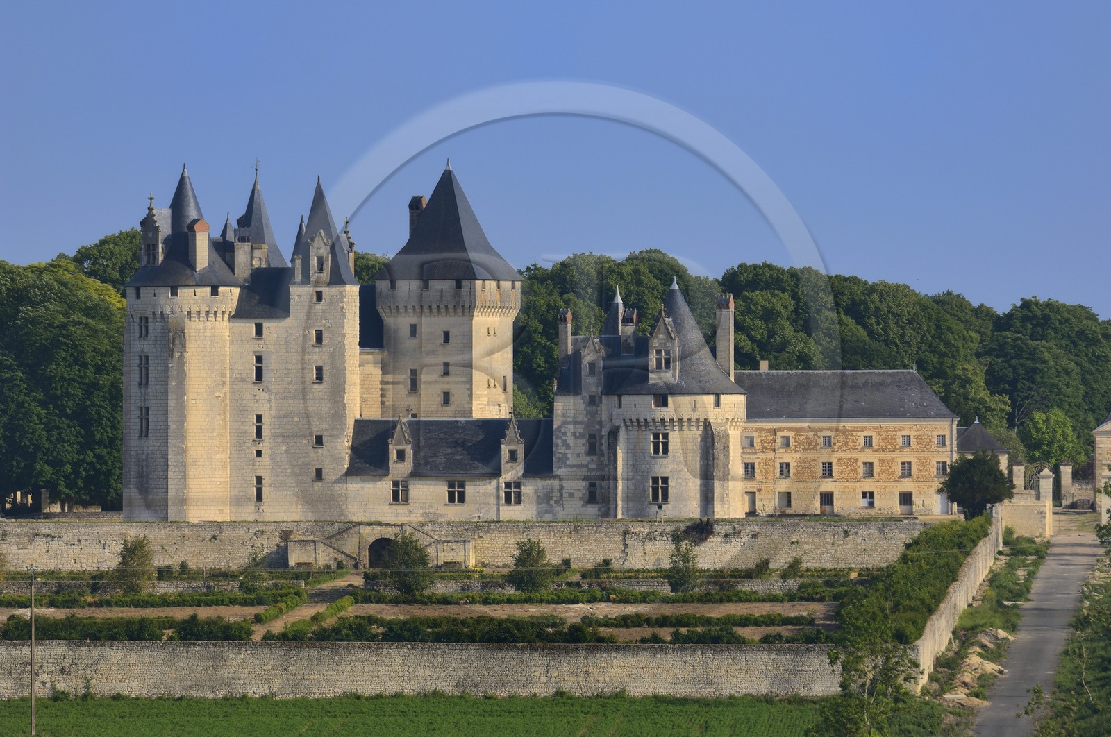 France, Indre-et-Loire (37), Vallée de la Loire classée Patrimoine Mondial de l' UNESCO, Seuilly, château de Coudray-Montpensier