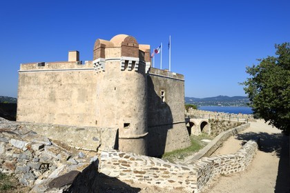 France, Var (83), Saint-Tropez, citadelle du XVIe siècle