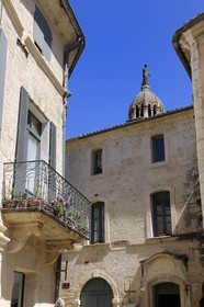 France, Gard (30), Uzès, rue de Port Royal