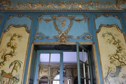 France, Alpes-Maritimes (06), Nice, colline de Fabron, la Villa des Palmiers appelé par la suite Palais de Marbre qui abrite aujourd'hui les archives municipales