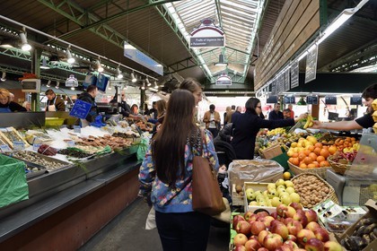 France, Paris (75), quartier du Marais, Marché des Enfants Rouges