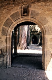Espagne, Estrémadure, Cuacos de Yuste-Monastère dans lequel Charles-Quint a fini ses jours