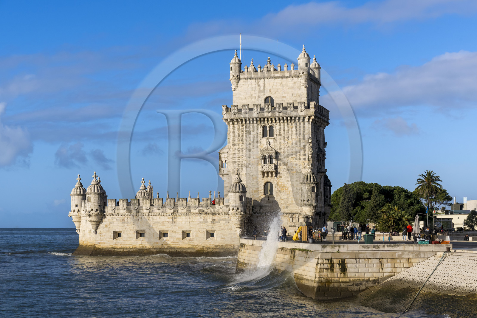 Portugal, Lisbonne, Bélem, Tour de Bélem (Torre de Bélem), classé Patrimoine Mondial de l'UNESCO