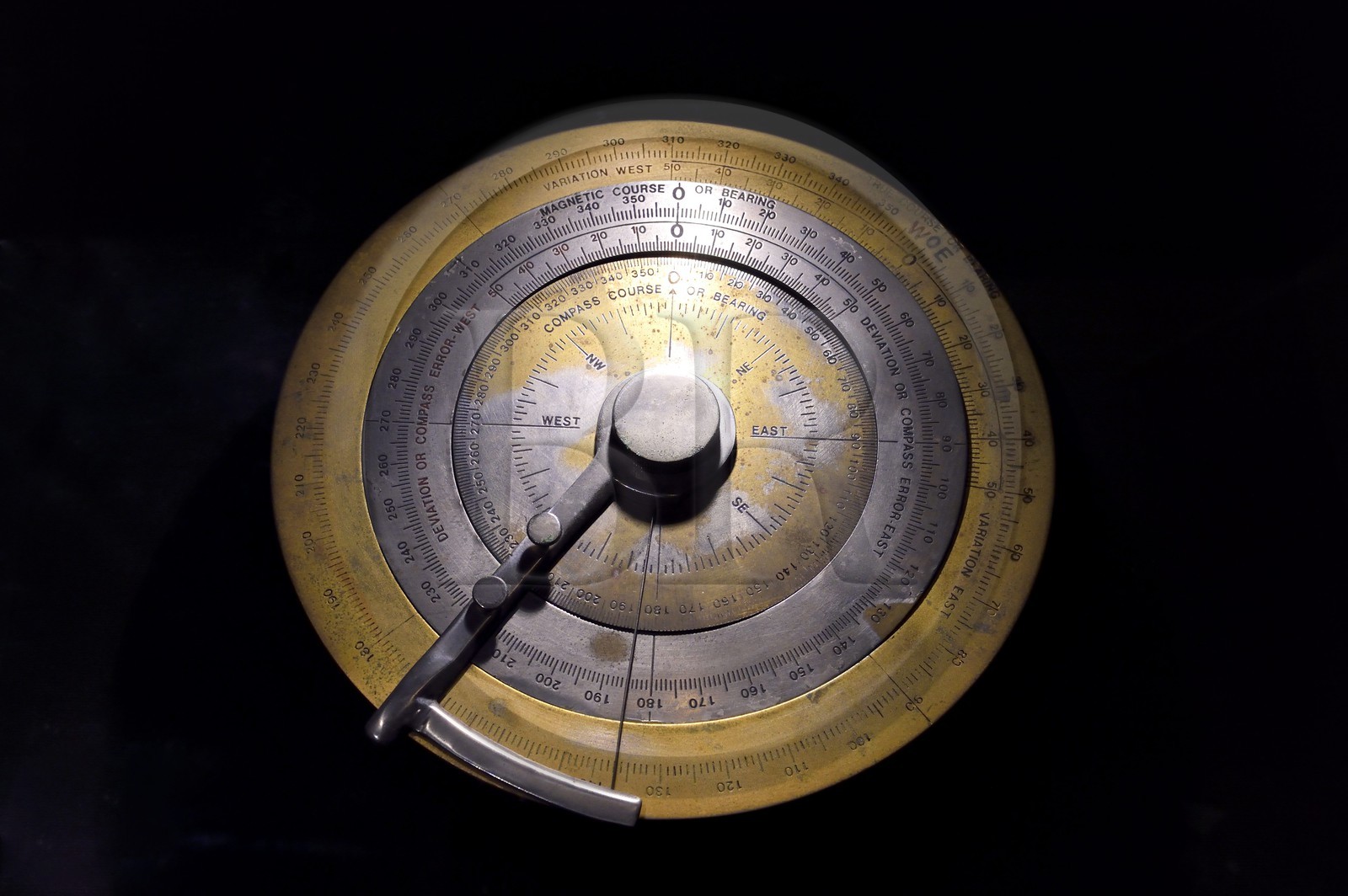 France, Var (83), Saint-Tropez, citadelle du XVIe siècle, musée d'Histoire maritime tropézienne, Rose des ouragans