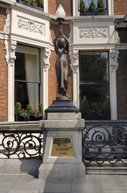 Irlande, Dublin, le Shelbourne Hotel, un des plus luxueux hotels du pays