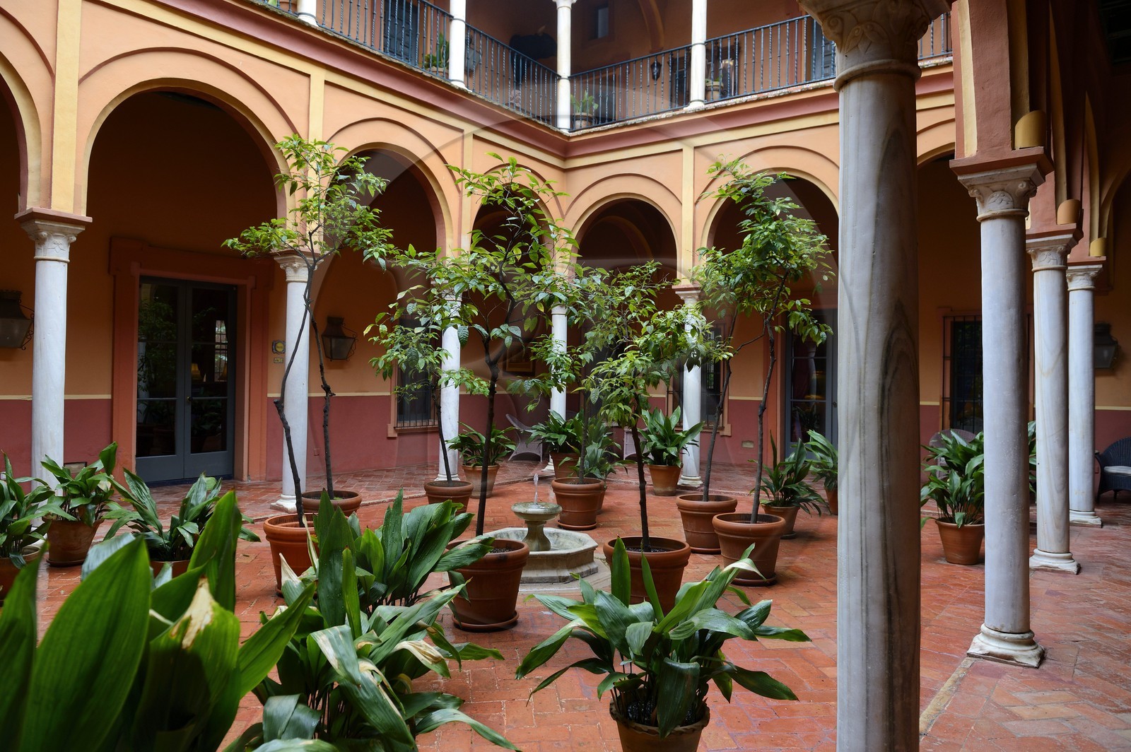 Espagne, Andalousie, province de Séville, Carmona, hotel Casa de Carmona