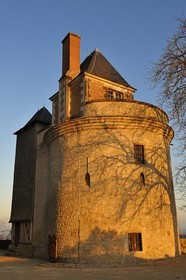 France, Loir-et-Cher (41), vallée de la Loire classée au Patrimoine Mondial de l'UNESCO, château de Blois, la tour du Foix