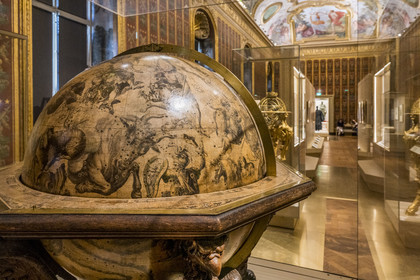 France, Paris (75), Bibliothèque Nationale de France, site Richelieu, la galerie Mazarin