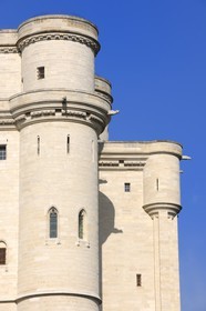 France, Val-de-Marne (94), Vincennes, le château de Vincennes, le donjon